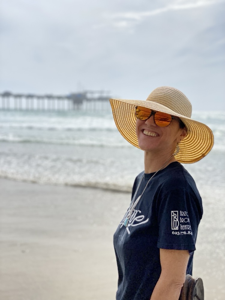 Dr. Crystal Rose Tank at La Jolla Shores, San Diego